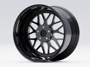 Custom Wheel N1 3D Model