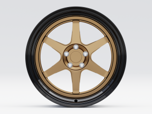 Custom Wheel N2 3D Model