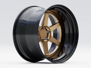 Custom Wheel N2 3D Model