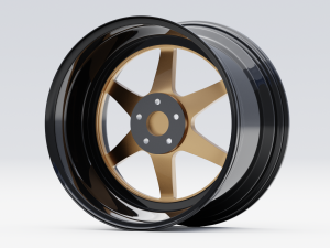 Custom Wheel N2 3D Model