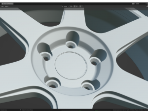 Custom Wheel N2 3D Model