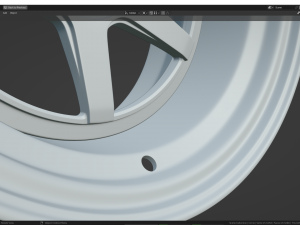 Custom Wheel N2 3D Model