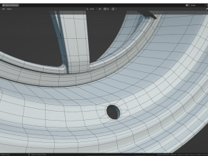 Custom Wheel N2 3D Model
