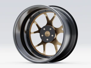 Custom Wheel N3 3D Model