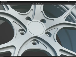 Custom Wheel N3 3D Model