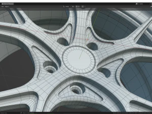 Custom Wheel N3 3D Model