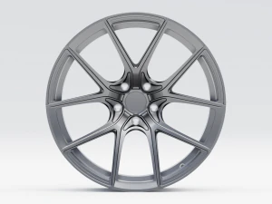 Custom Wheel N4 3D Model