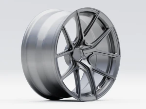 Custom Wheel N4 3D Model