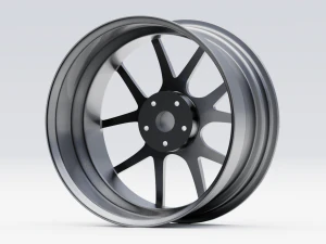 Custom Wheel N4 3D Model