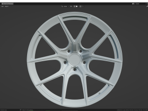Custom Wheel N4 Model 3D