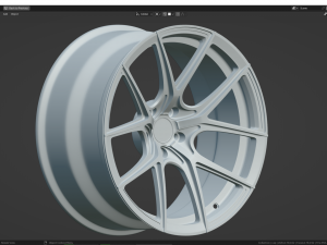 Custom Wheel N4 Model 3D