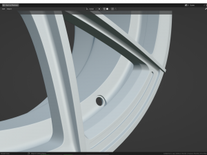 Custom Wheel N4 Model 3D