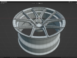 Custom Wheel N4 Model 3D
