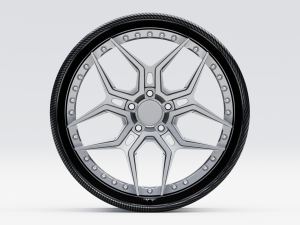 Custom Wheel N5 Modello 3D
