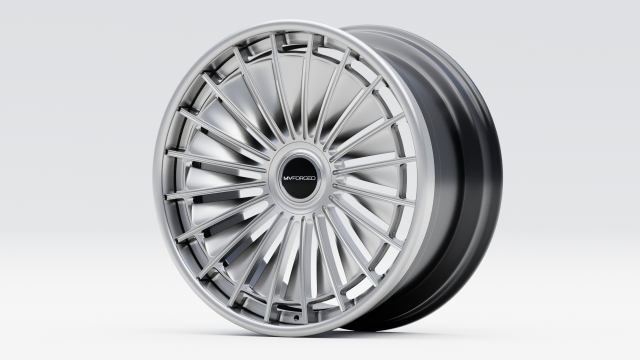MV Forged VL77 Signature Series 3-Piece Modello 3D .c4d .max .obj .3ds .fbx .stl .blend 