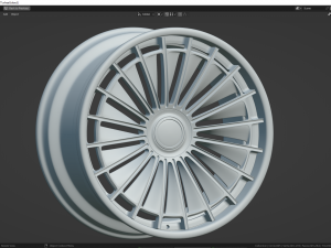 MV Forged VL77 Signature Series 3-Piece Modello 3D