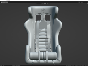 Momo Daytona Driver seat Model 3D