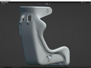 Momo Daytona Driver seat Model 3D