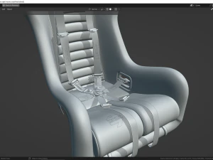 Momo Daytona Driver seat 3D Model