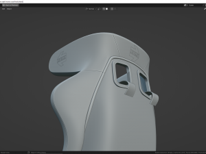 Momo Daytona Driver seat Model 3D