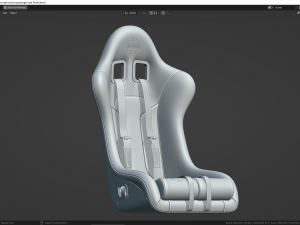 Momo Supercup seat 3D Model