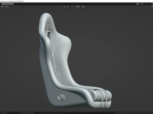 Momo Supercup seat 3D Model