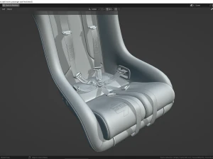 Momo Supercup seat 3D Model