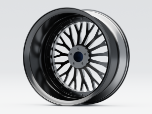 AL13 R100-R 3 piece Modello 3D
