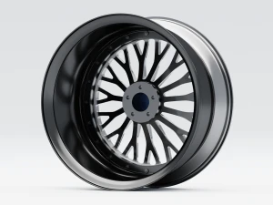 AL13 R100-R 3 piece 3D Model