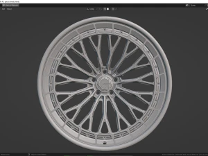 AL13 R100-R 3 piece 3D Model