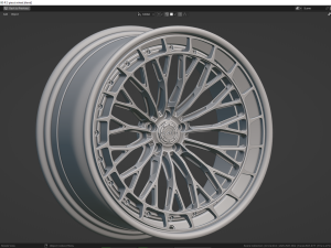 AL13 R100-R 3 piece Modello 3D