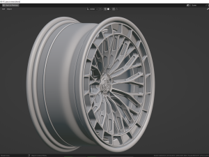 AL13 R100-R 3 piece Modello 3D