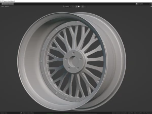AL13 R100-R 3 piece 3D Model