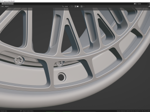 AL13 R100-R 3 piece Modello 3D