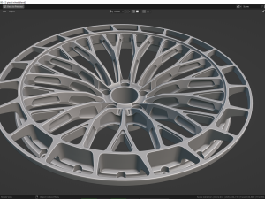 AL13 R100-R 3 piece Modello 3D