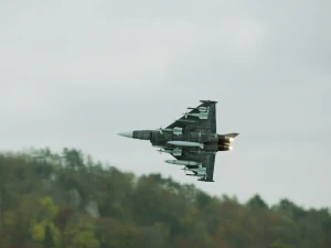 3D Animation of a Jet Fighter Launches a Missile at a Car 3D Model