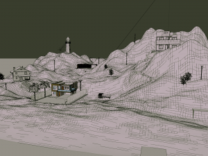 Isolated Island Model 3D
