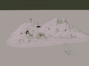 Isolated Island Model 3D