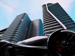 Central Business City 3D Model