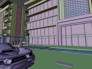 Central Business City 3D Model