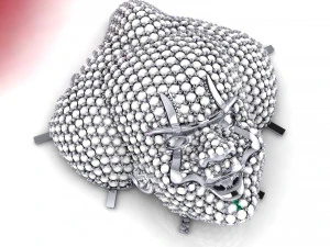 Pingente Coringa Modelo 3D