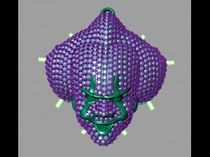 Joker pendant 3D Model
