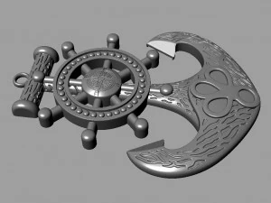 Anchor 3D Print Model