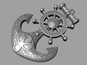 Anchor 3D Print Model