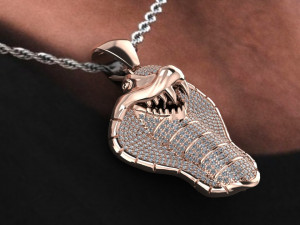 Mans cobra pendant 3D 打印模型