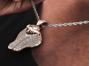 Mans cobra pendant 3D Print Model