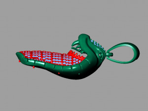 Mans cobra pendant 3D 打印模型