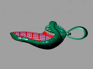 Mans cobra pendant 3D Print Model