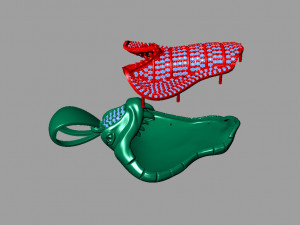 Mans cobra pendant 3D 打印模型