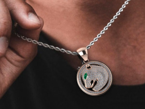 Tiger pendant 3D Print Model